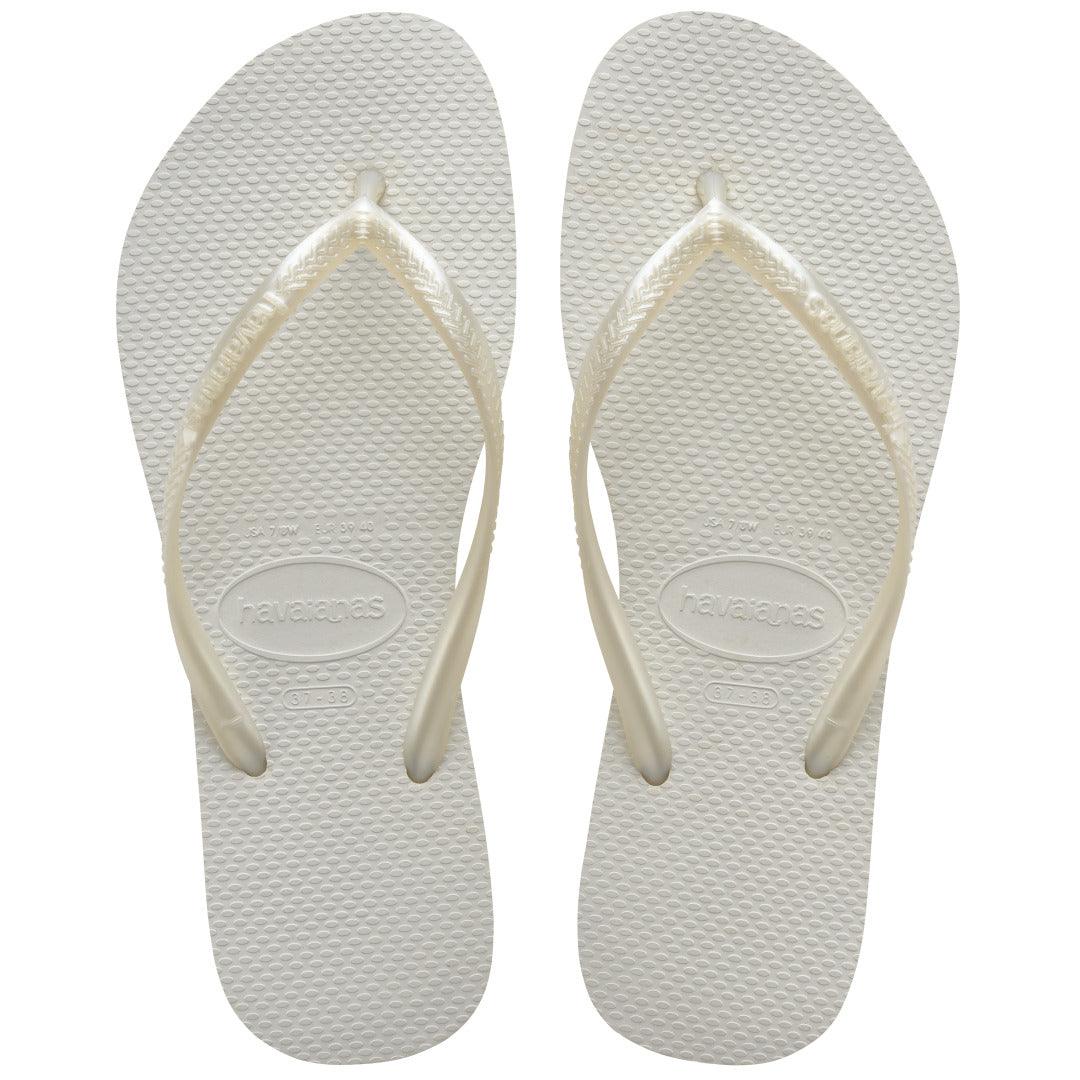Chinelo Havaianas Slim Feminino Branco: Conforto Leveza Delicadeza para Seus Pés