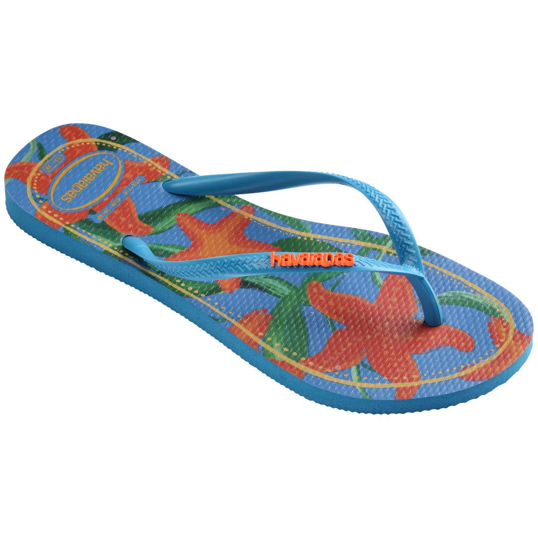 Chinelo Havaianas Slim Tropical Feminino Confortável, Leve e Estiloso para o Verão