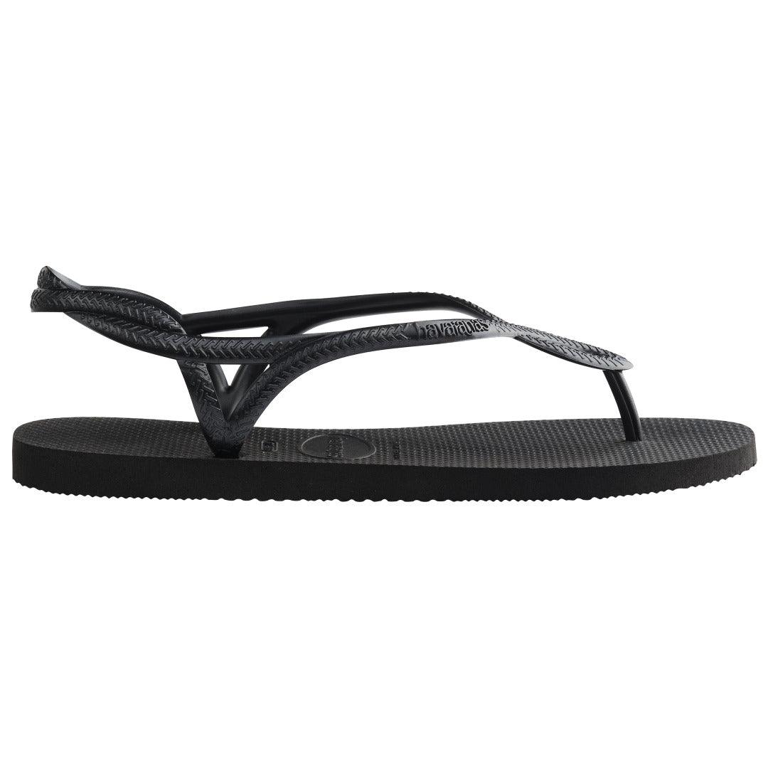 Rasteirinha Havaianas Luna Preta: Conforto Elegante, Tiras Trançadas, Estilo Versátil Verão