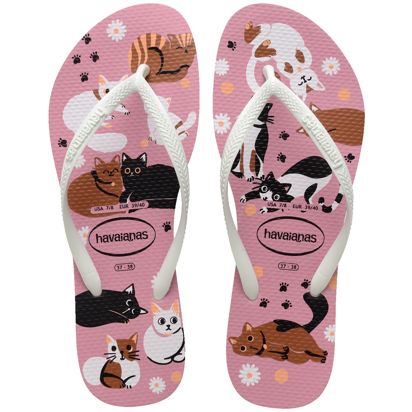 Havaianas Slim Pets: Chinelo Confortável, Leve e Divertido com Estampas de Cães e Gatos