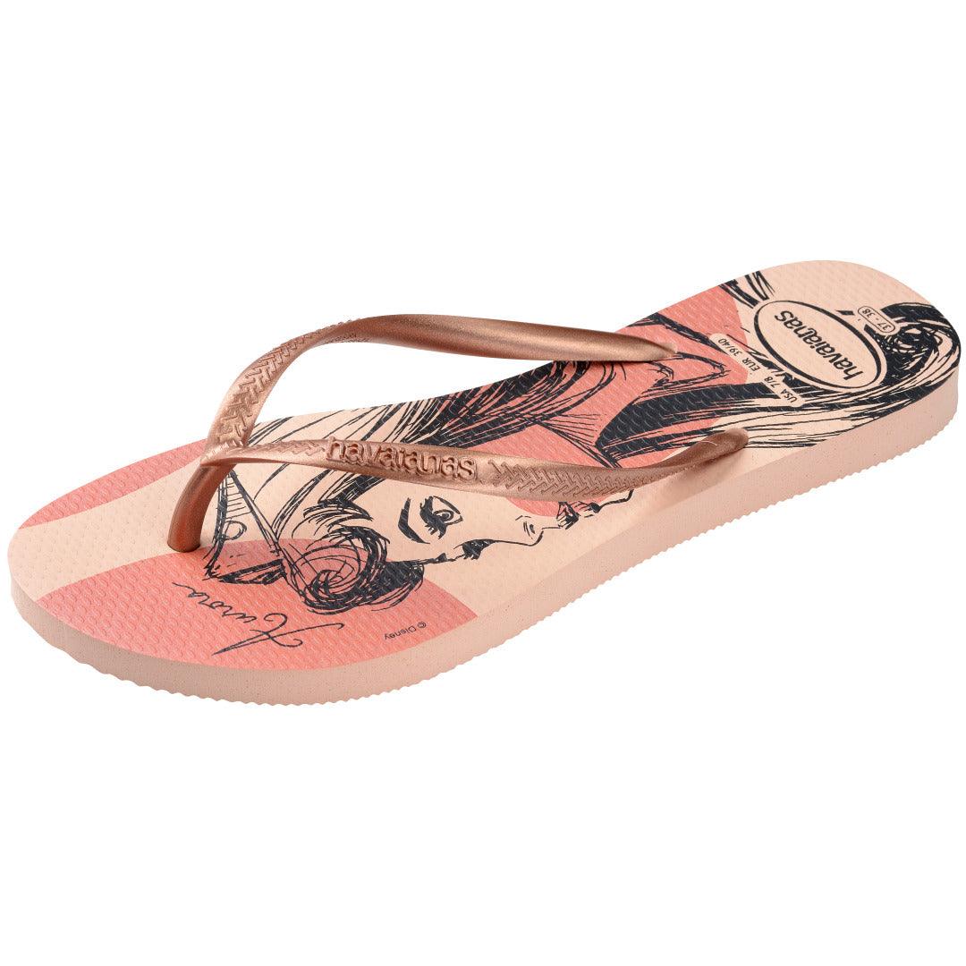 Havaianas Slim Princesas Disney: Chinelo Feminino Confortável e Estiloso para Seus Pés