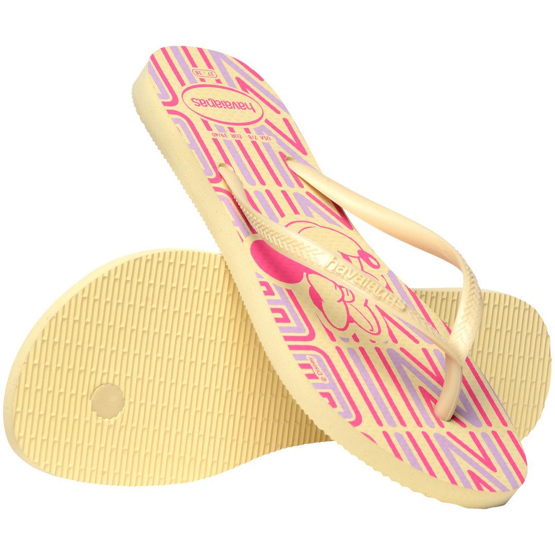Havaianas Slim Disney Buttercream: Chinelo Moderno, Conforto e Magia Mickey & Minnie