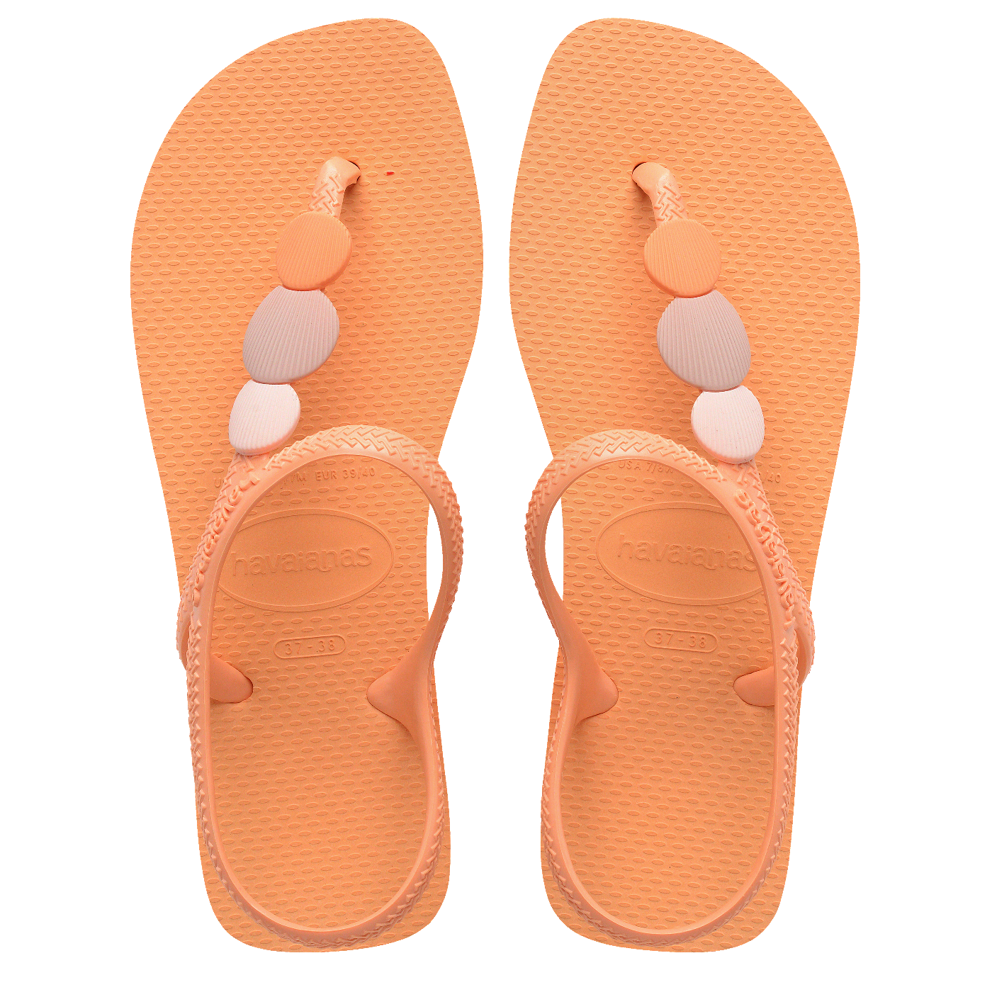 Rasteirinha Havaianas Flash Urban Plus Feminina Pêssego: Conforto e Estilo para o Verão