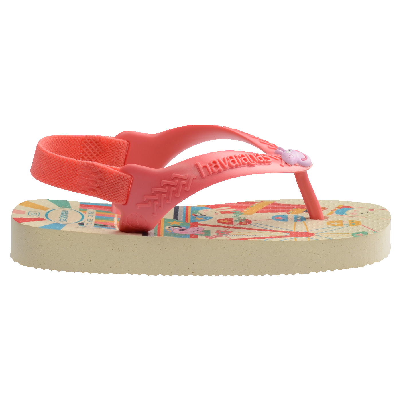 Havaianas Baby Peppa Pig: Chinelo Infantil Confortável com Elástico para Segurança
