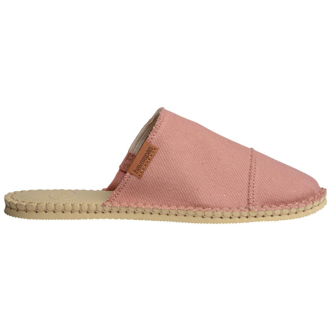 Alpargatas Havaianas Mule II Rosa Crocus Conforto Reciclado Algodão BCI Prático