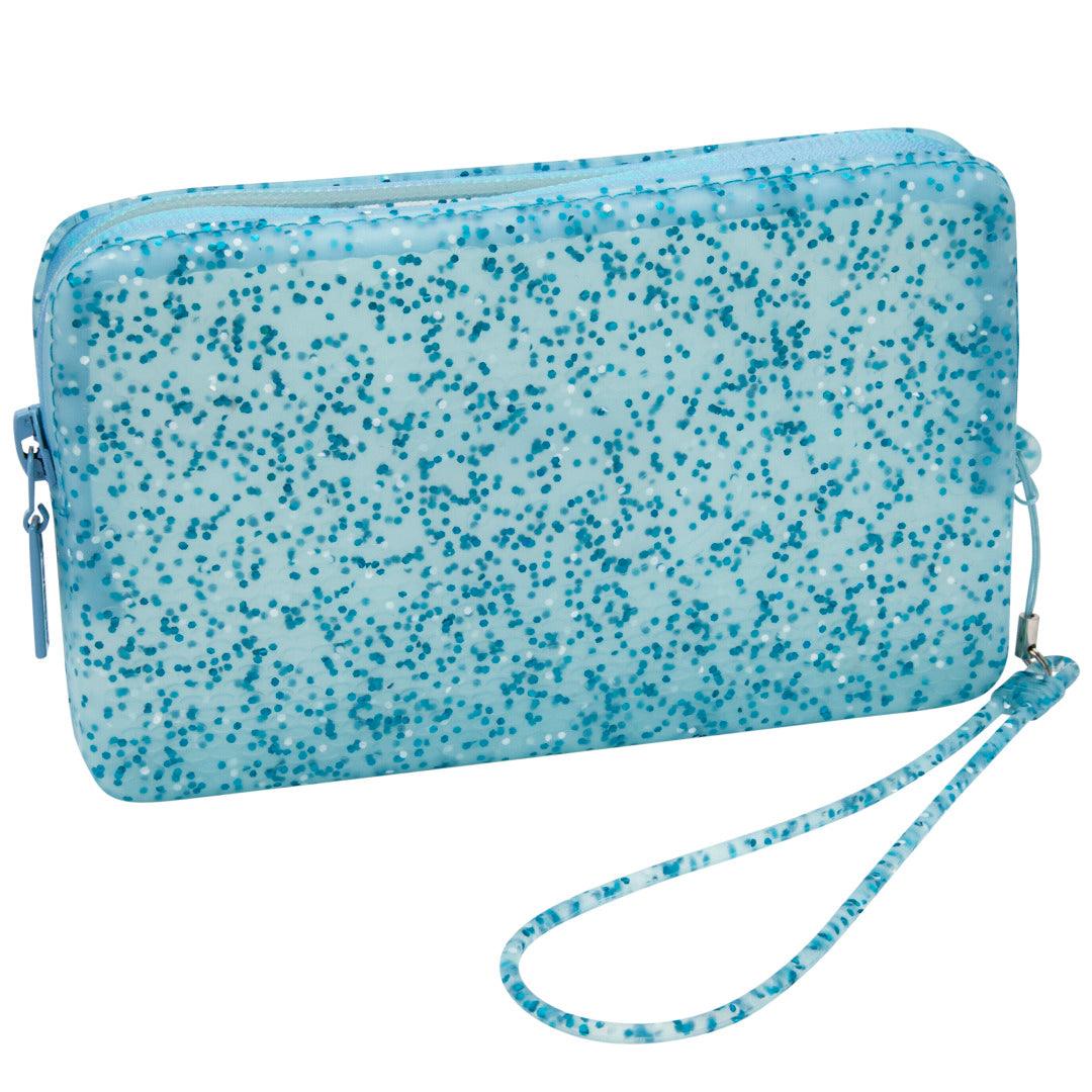 Mini Bolsa Havaianas Super Glitter Azul Transparente: Estilo Brilhante e Compacto