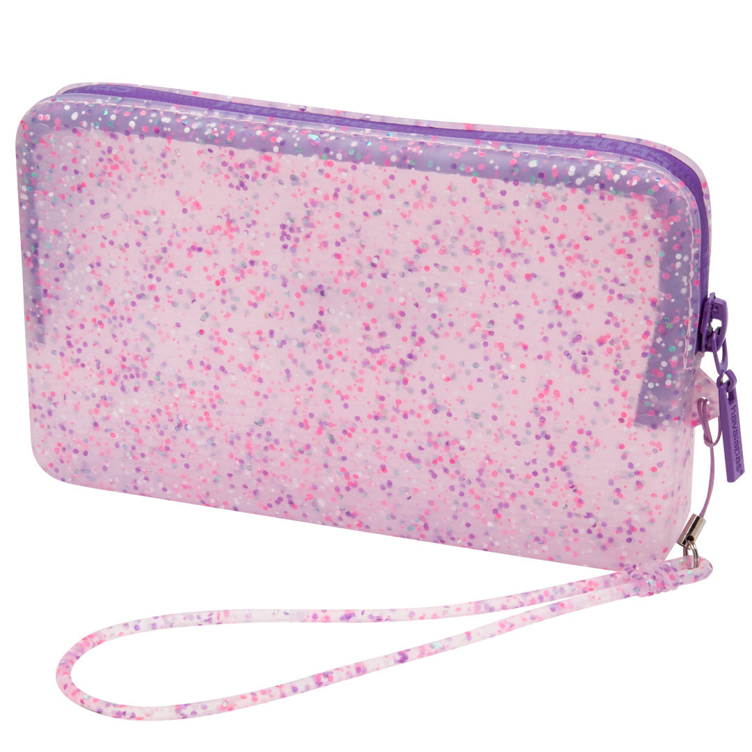 Mini Bag Havaianas Super Glitter Roxo Transparente: Brilho e Estilo para Carregar