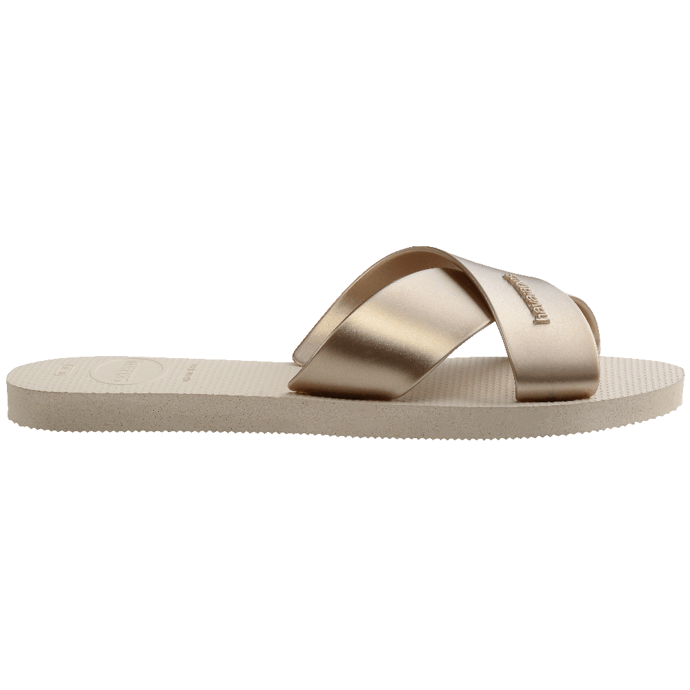 Rasteirinha Havaianas Aqua Metallic: Conforto e Estilo Metalizado para Seus Pés