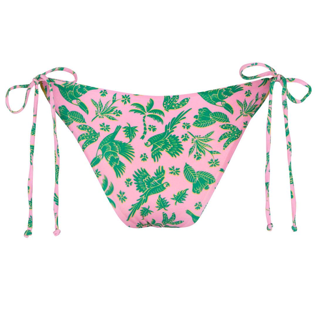 Calcinha Biquíni Havaianas Lacinho Tucano Rosa - Ajustável, Confortável e Estilosa para o Verão