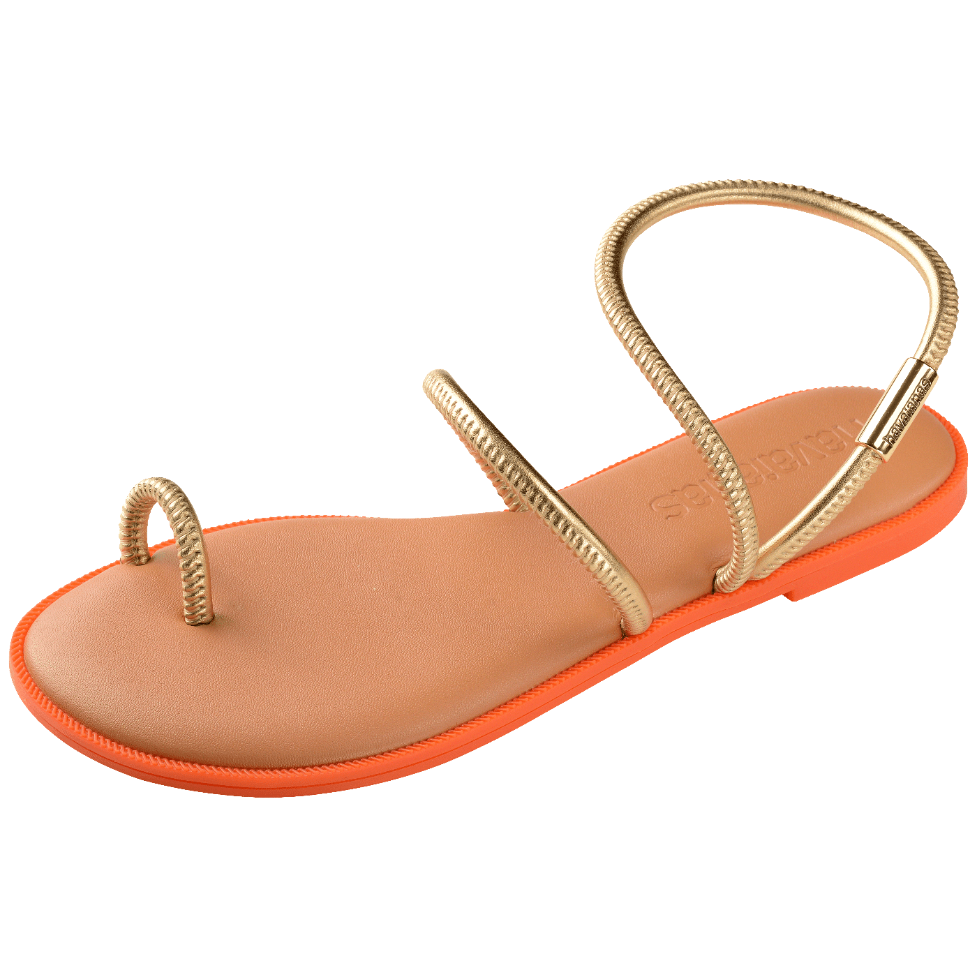 Rasteirinha Havaianas Una Pitanga Dourada: Conforto, Estilo Minimalista e Brilho Feminino