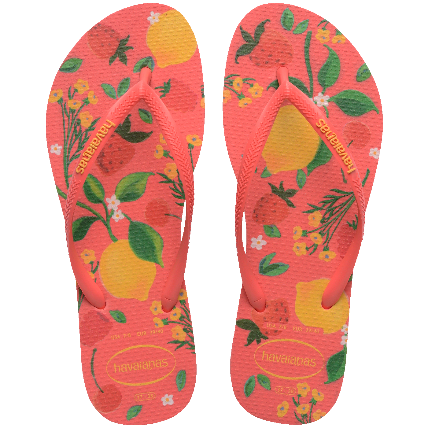 Chinelo Havaianas Slim Summer Bliss: Estampa Tropical Feminina, Conforto Leve para o Verão