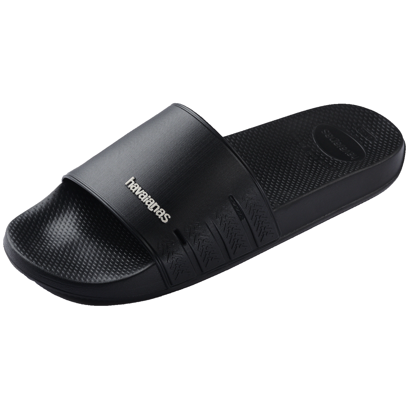 Slide Havaianas Zero Unissex Preto Leve Confortável Casual Verão