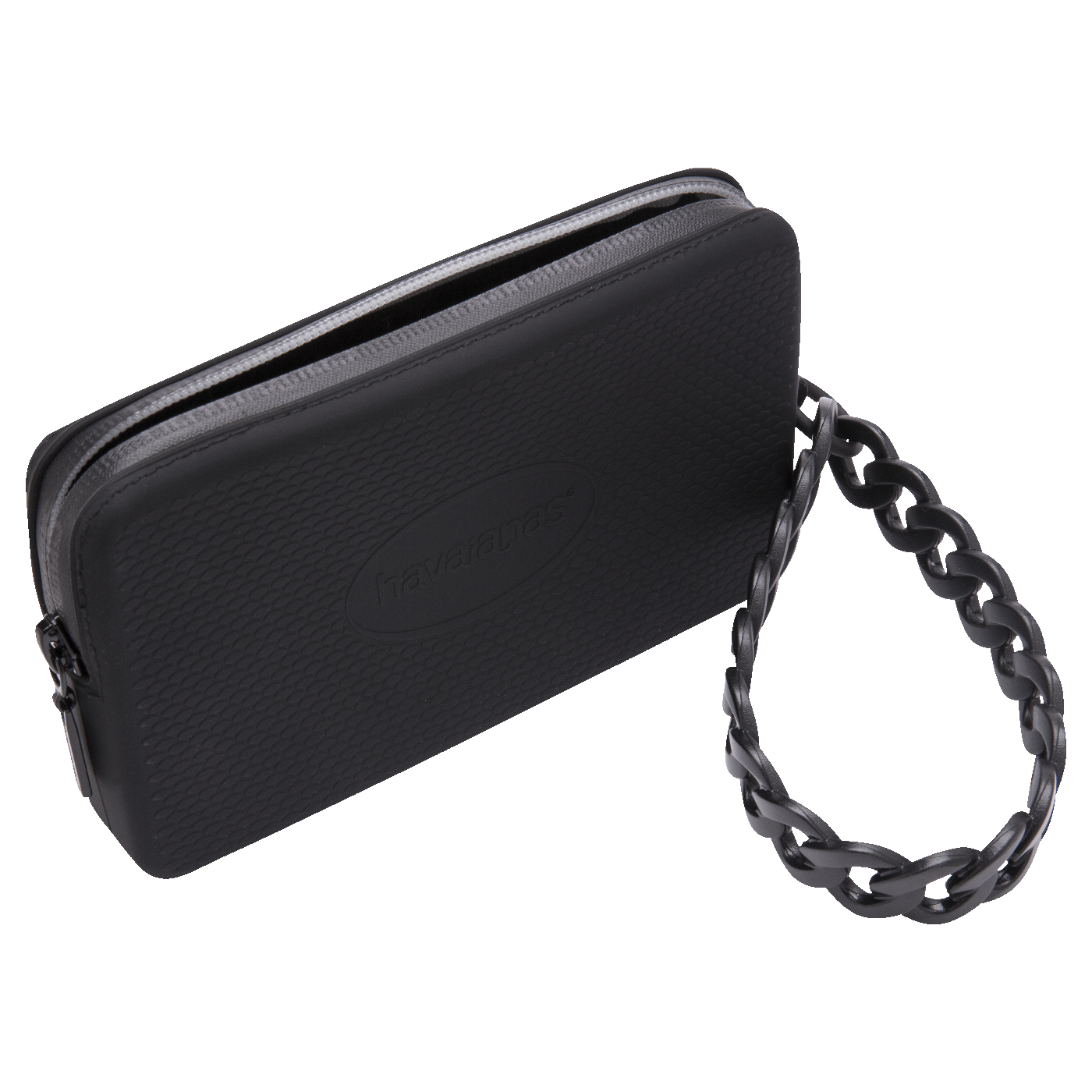 Mini Bag Havaianas Corrente Cromada: Compacta, Estilosa, Perfeita para Essenciais Diários