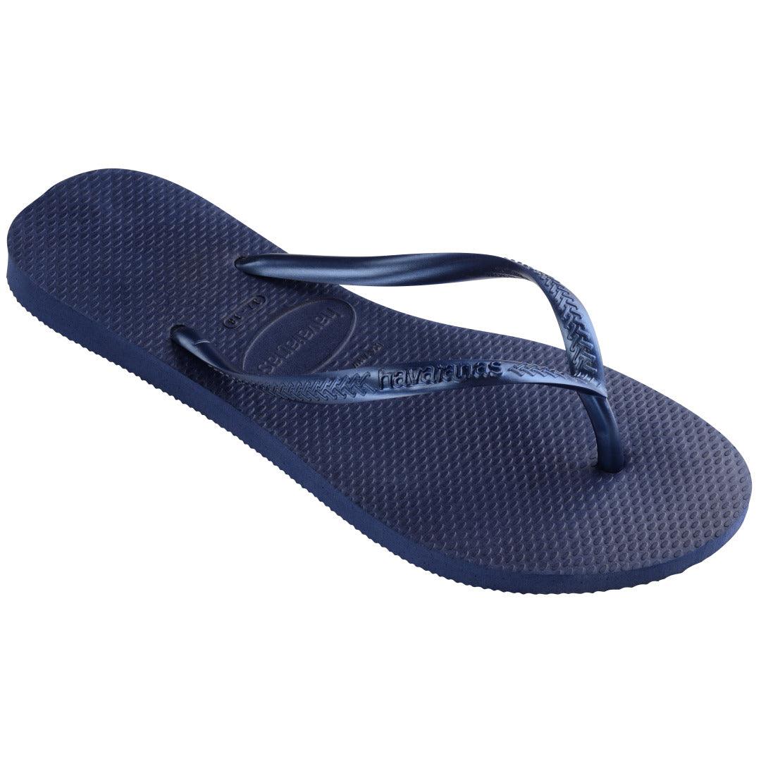 Chinelo Havaianas Slim Azul Marinho Feminino: Clássico, Leve, Confortável e Versátil