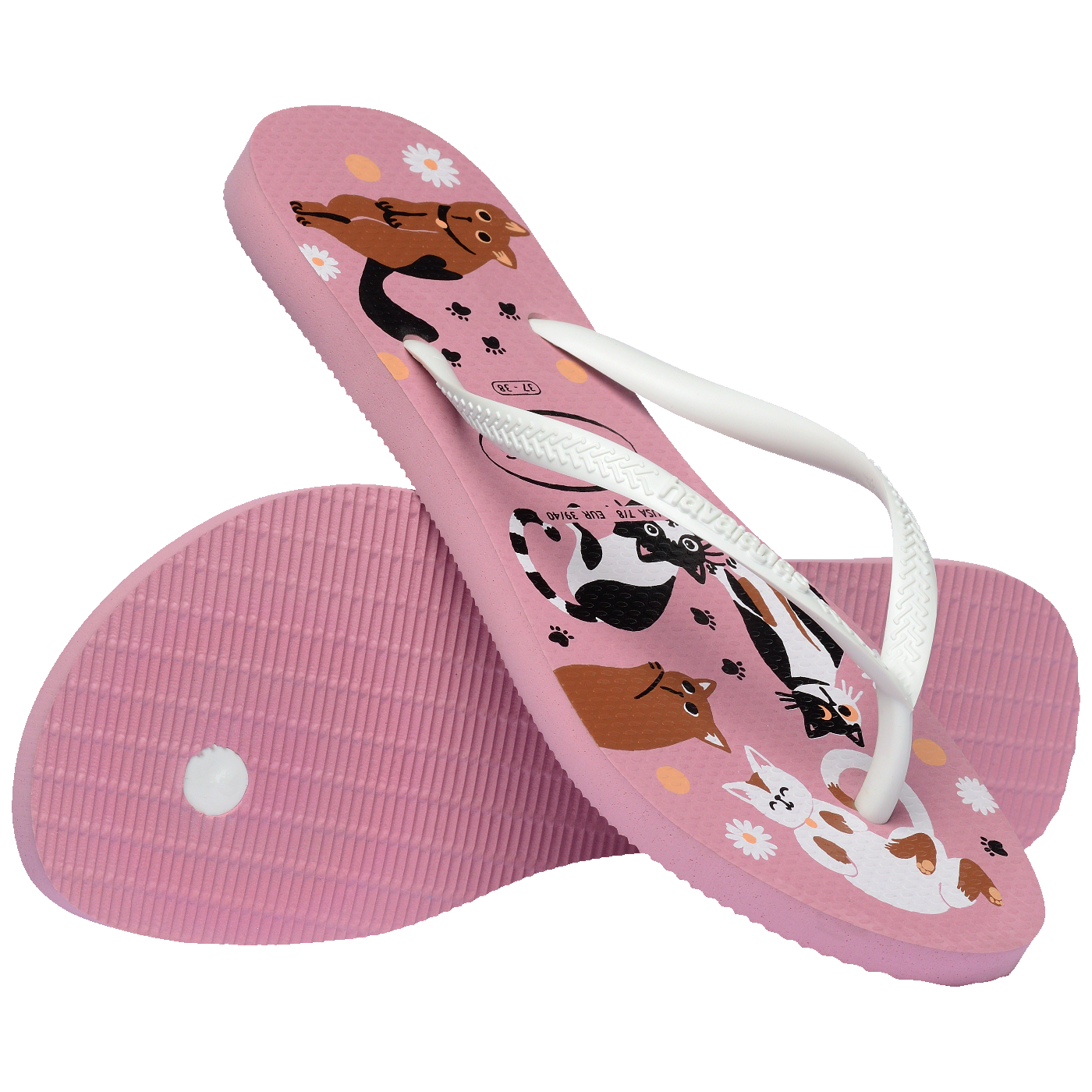 Havaianas Slim Pets: Chinelo Confortável, Leve e Divertido com Estampas de Cães e Gatos