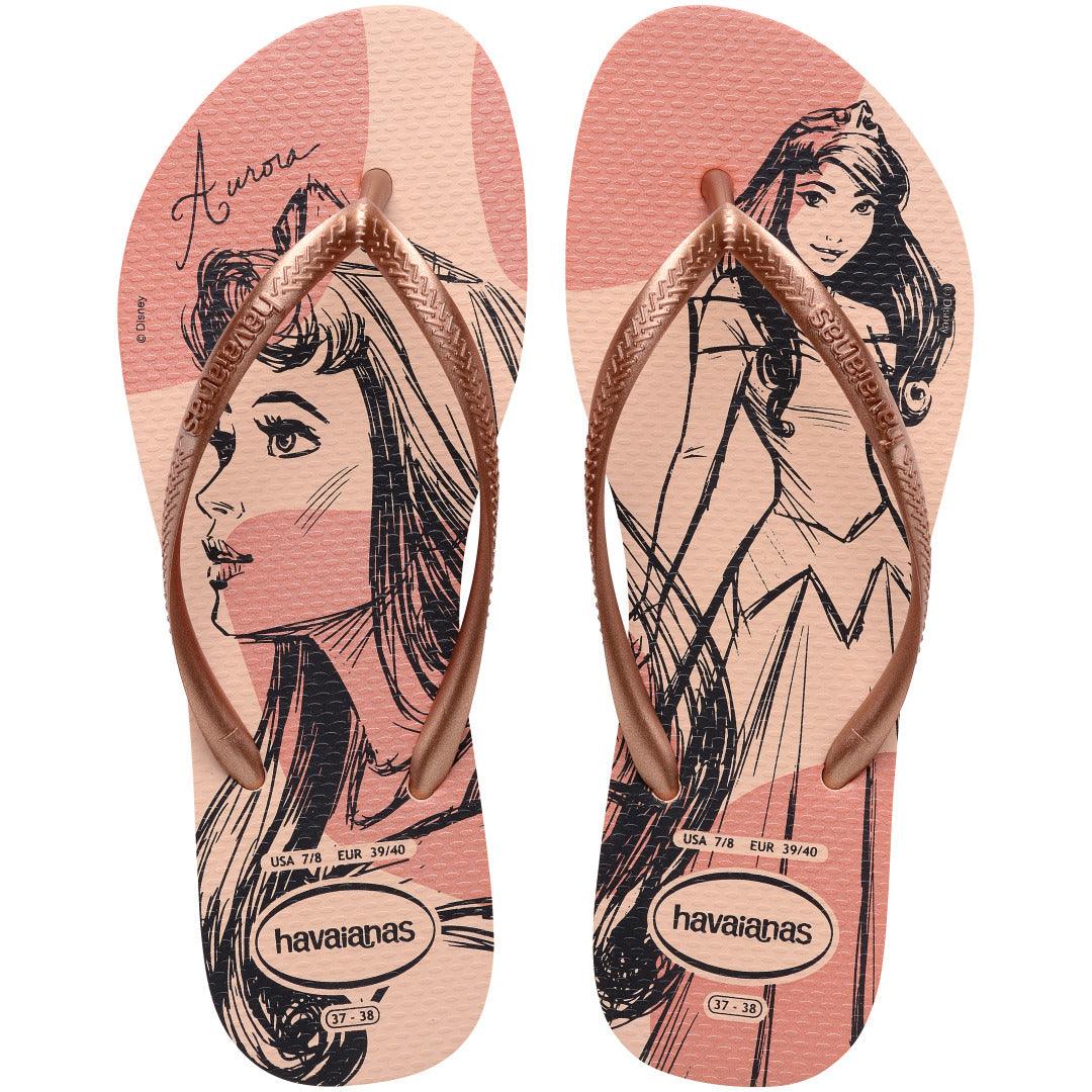Havaianas Slim Princesas Disney: Chinelo Feminino Confortável e Estiloso para Seus Pés