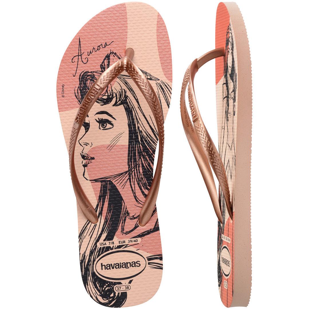 Havaianas Slim Princesas Disney: Chinelo Feminino Confortável e Estiloso para Seus Pés