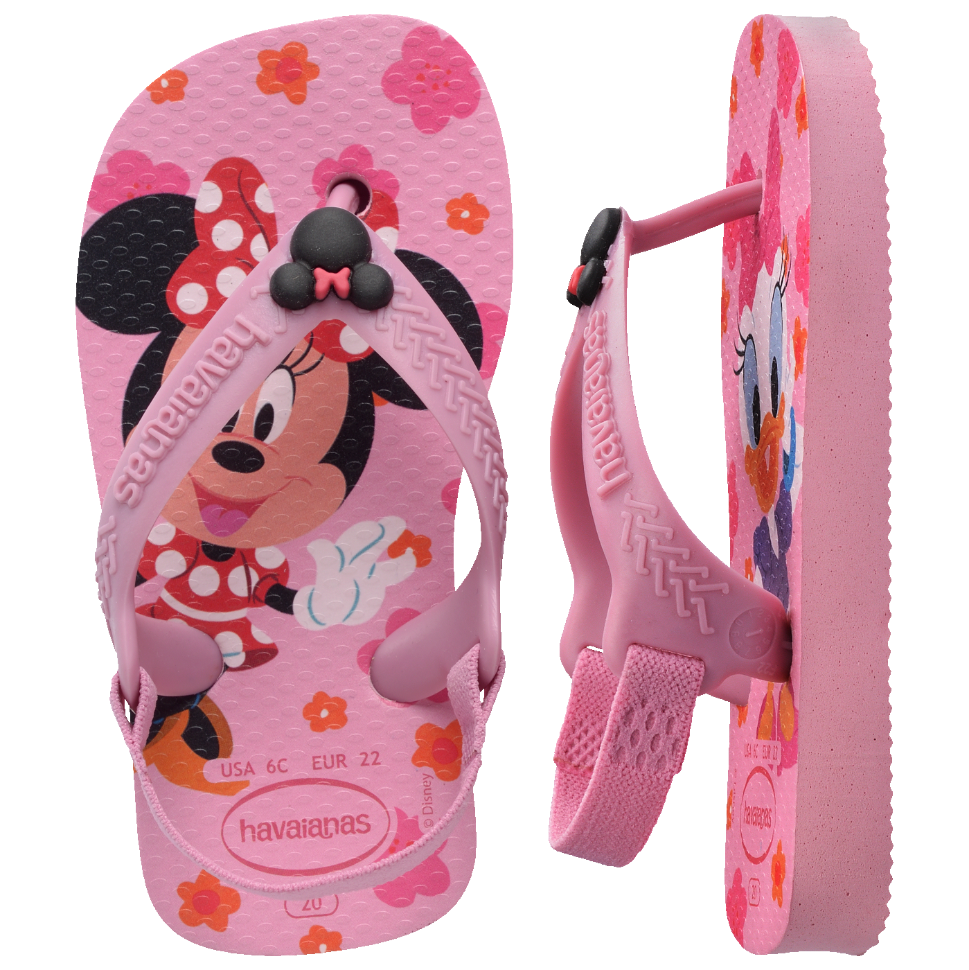 Chinelo Havaianas Baby Disney Clássicos Minnie e Margarida: Conforto e Fofura Infantil