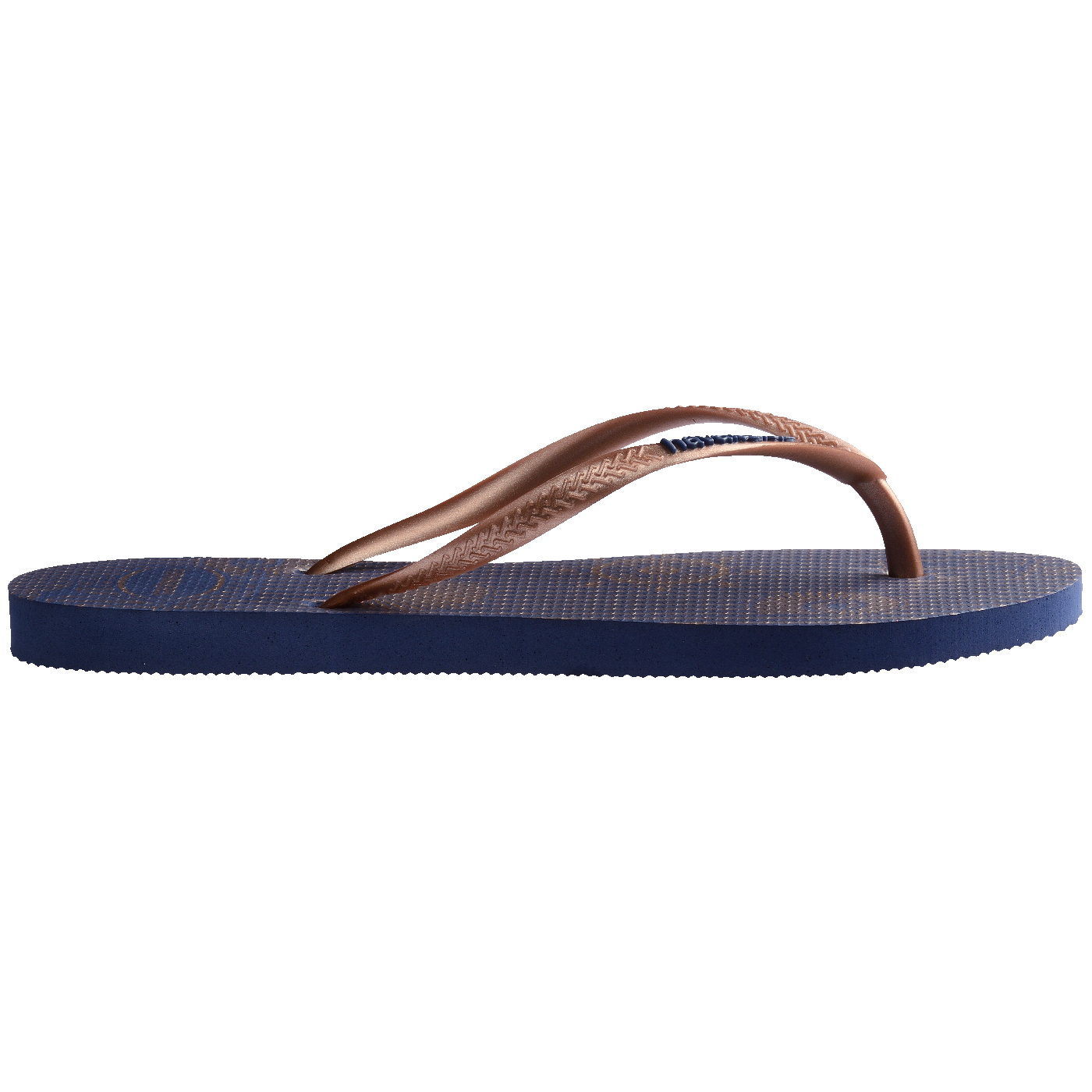 Havaianas Slim Náutico: Chinelo Feminino Estiloso Listrado Confortável para Verão Praia