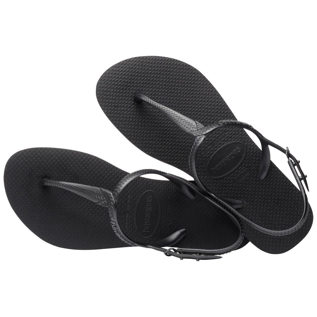 Rasteirinha Havaianas Twist Feminina Preta: Conforto e Estilo para Seus Pés