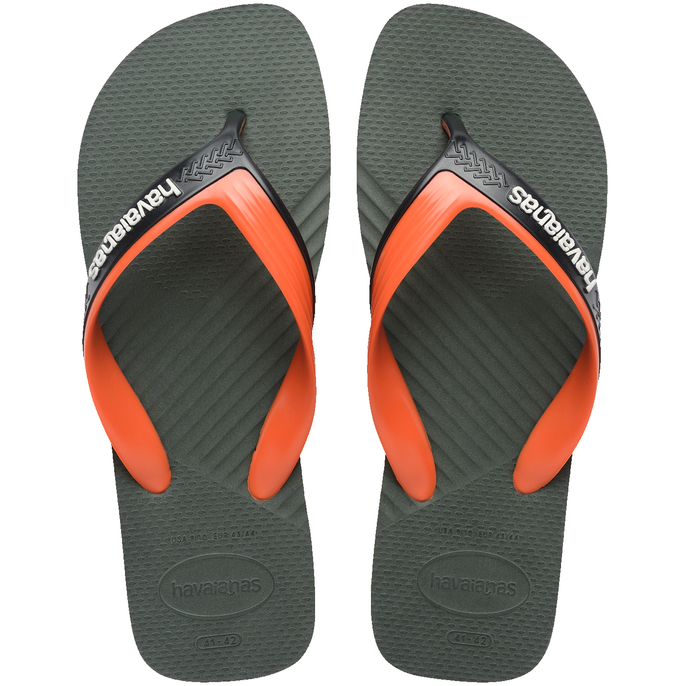 Chinelo Havaianas Dual Esportivo Moderno Tiras Bicolor Solado Confortável Duas Camadas
