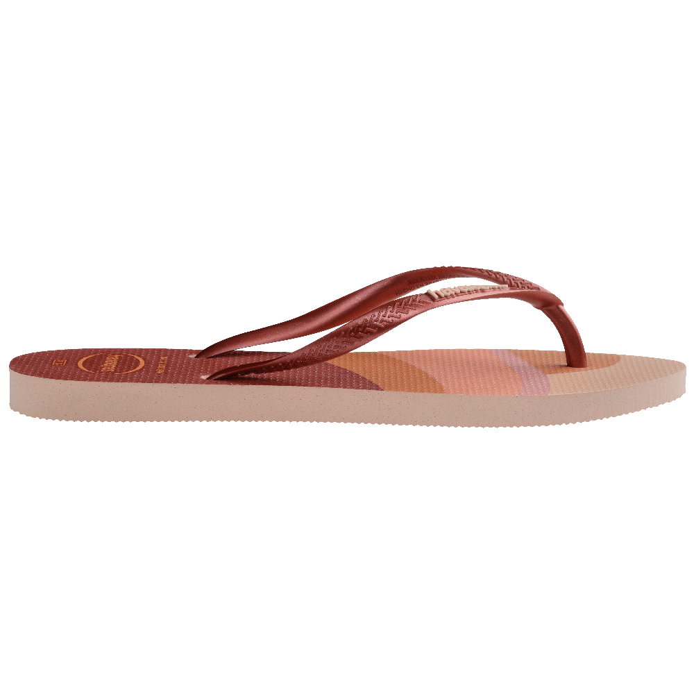 Chinelo Havaianas Slim Palette Glow Rosa Ballet: Conforto com Glitter Holográfico e Tiras Finas