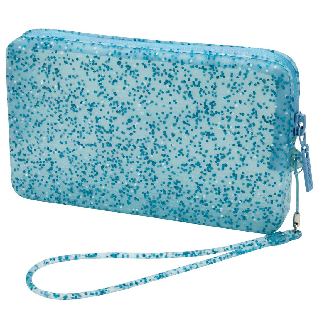 Mini Bolsa Havaianas Super Glitter Azul Transparente: Estilo Brilhante e Compacto