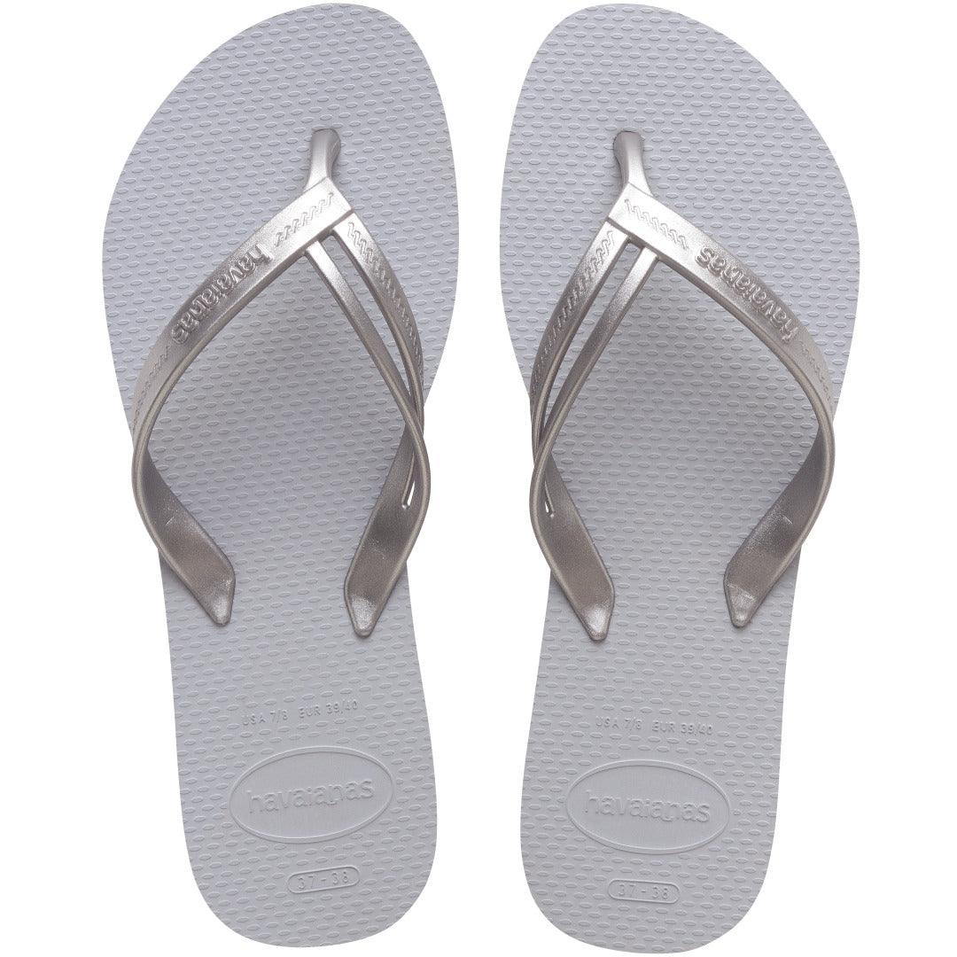 Chinelo Havaianas Elegance Feminino com Tiras Metalizadas: Conforto e Estilo Sofisticado