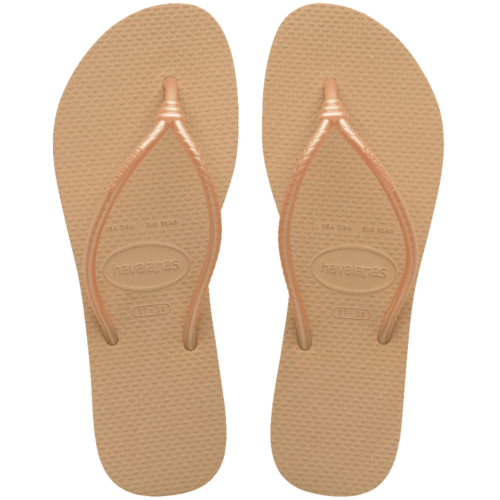 Chinelo Havaianas Tube Elegante, Tiras Tubulares Finas, Amarração Charme, Acabamento Metálico