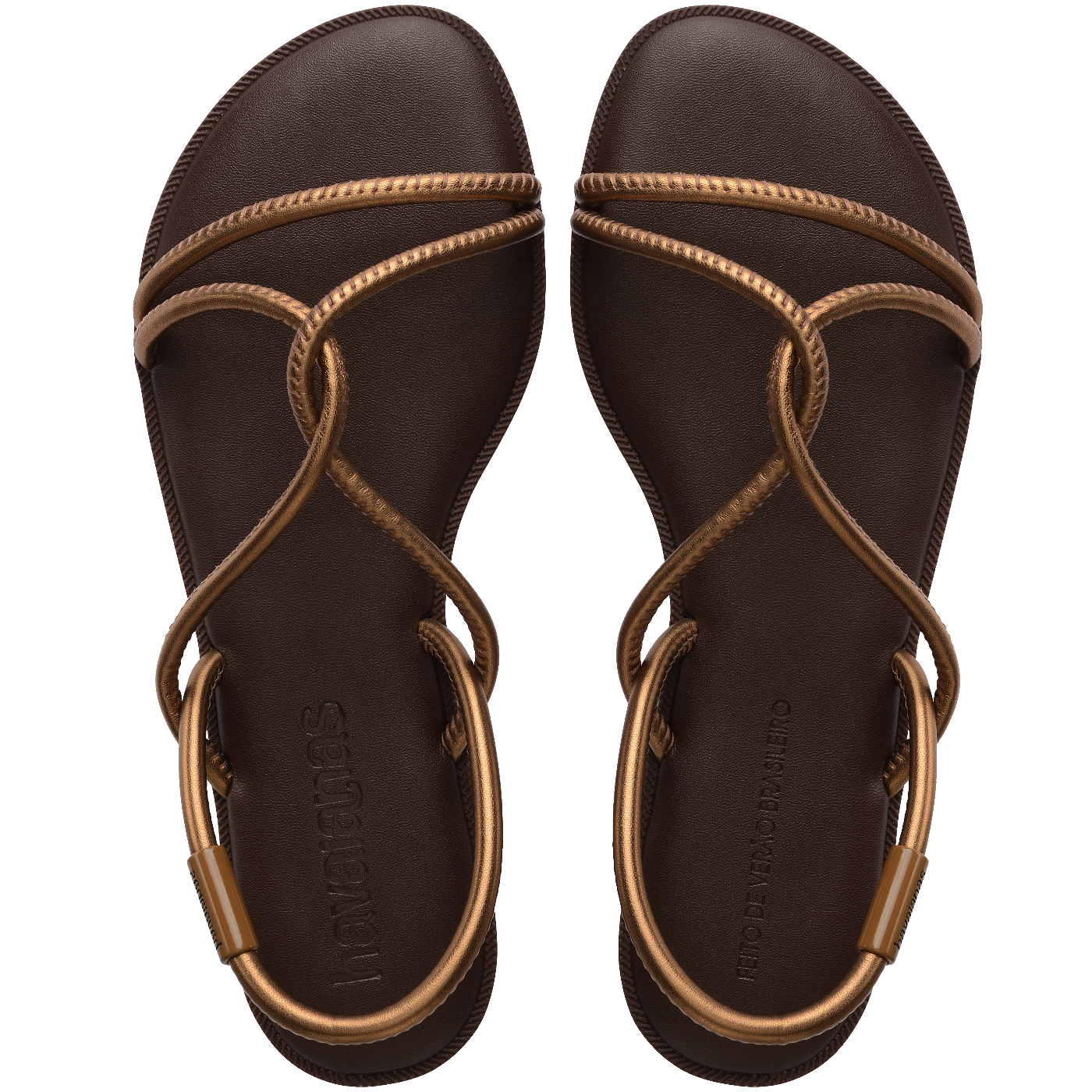 Rasteirinha Havaianas Una Manga Feminina Confortável Estilosa Verão Praia Piscina Leve