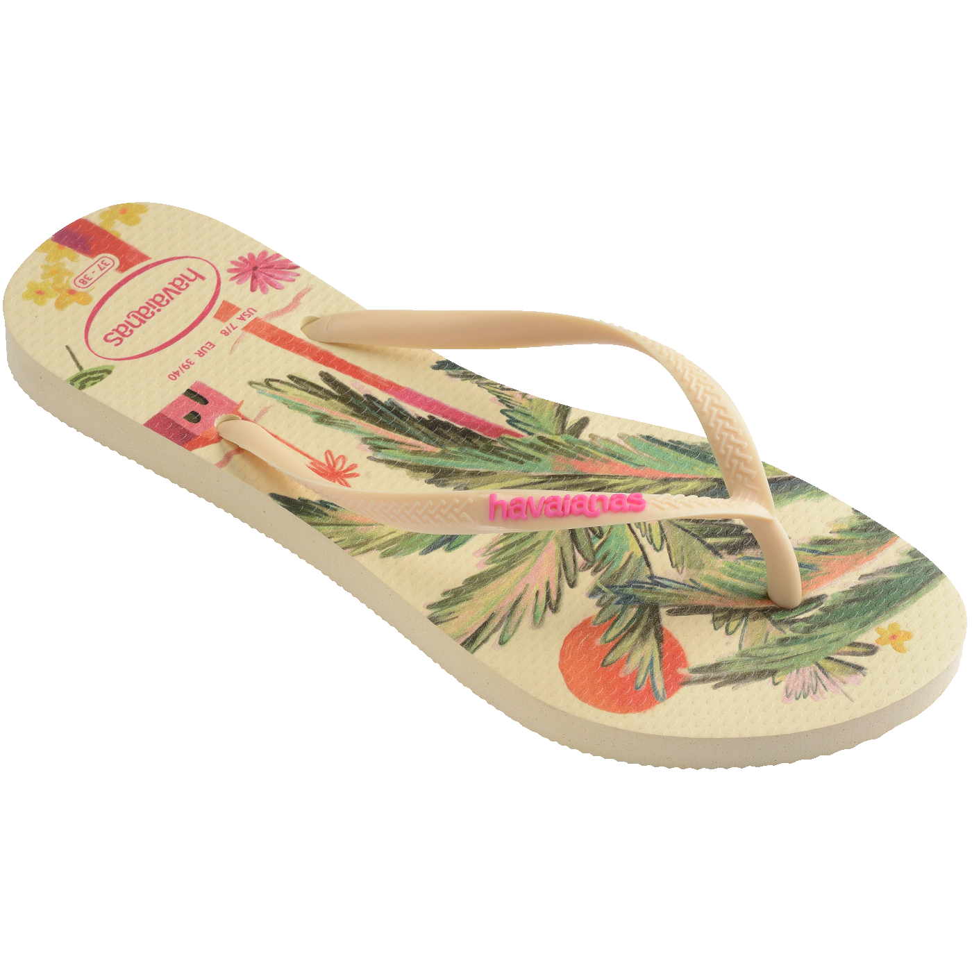 Havaianas Slim Summer Bliss: Chinelo Feminino Tropical, Leveza e Conforto para o Verão