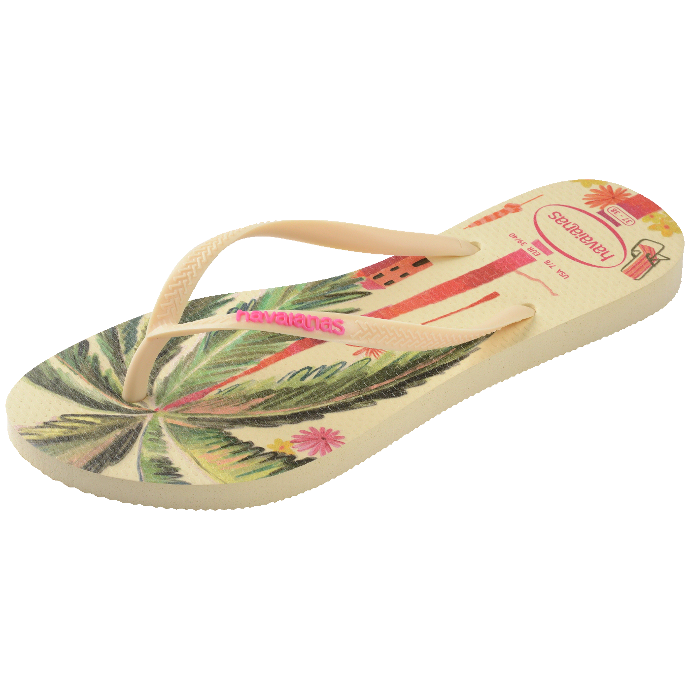 Havaianas Slim Summer Bliss: Chinelo Feminino Tropical, Leveza e Conforto para o Verão