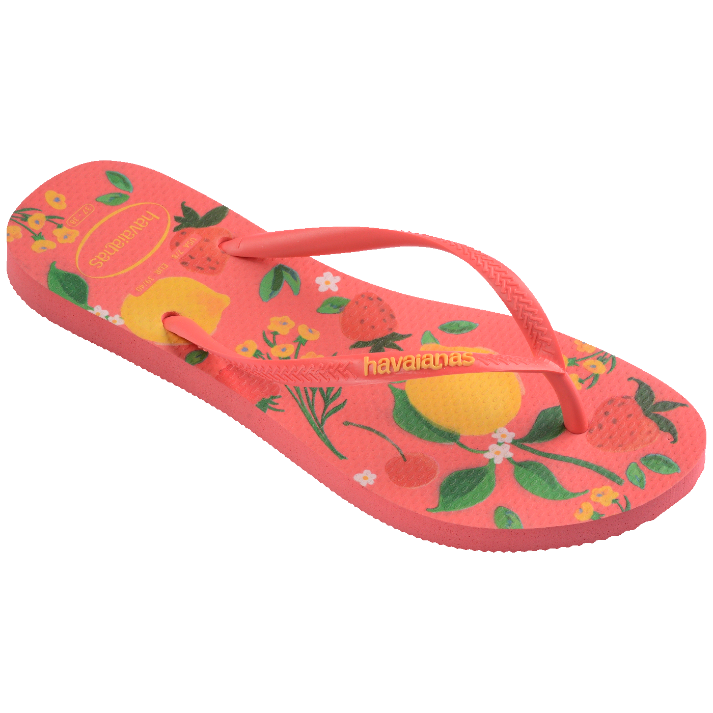 Chinelo Havaianas Slim Summer Bliss: Estampa Tropical Feminina, Conforto Leve para o Verão