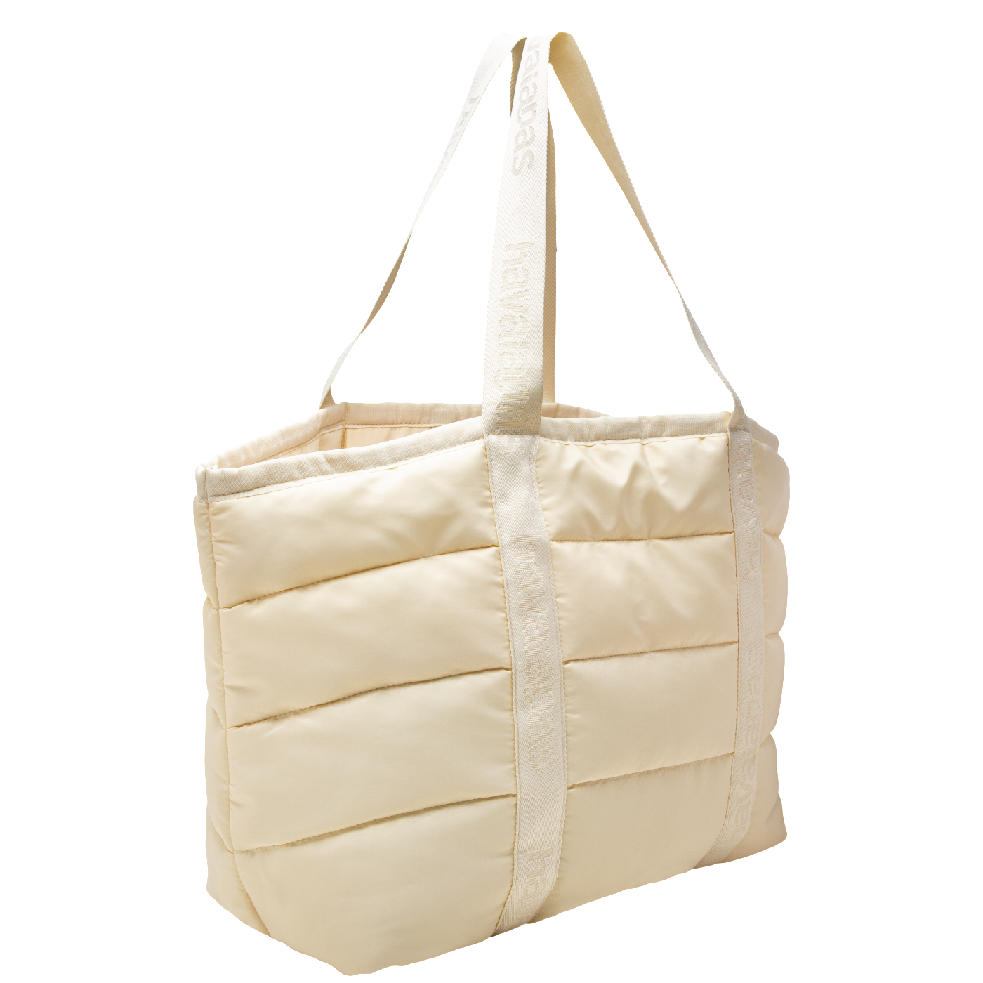 Bolsa de Praia Havaianas Puff Acolchoada Espaçosa Estilosa Verão Chic Leve