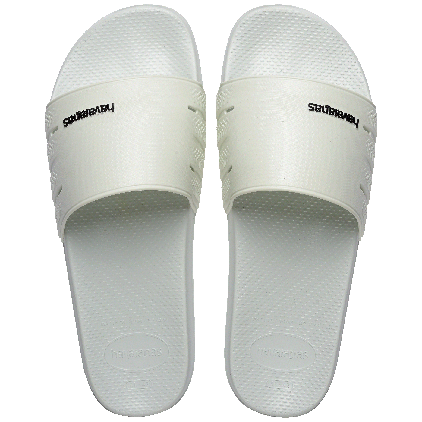 Chinelo Slide Havaianas Zero Branco: Conforto Leve, Estilo Versátil para o Verão