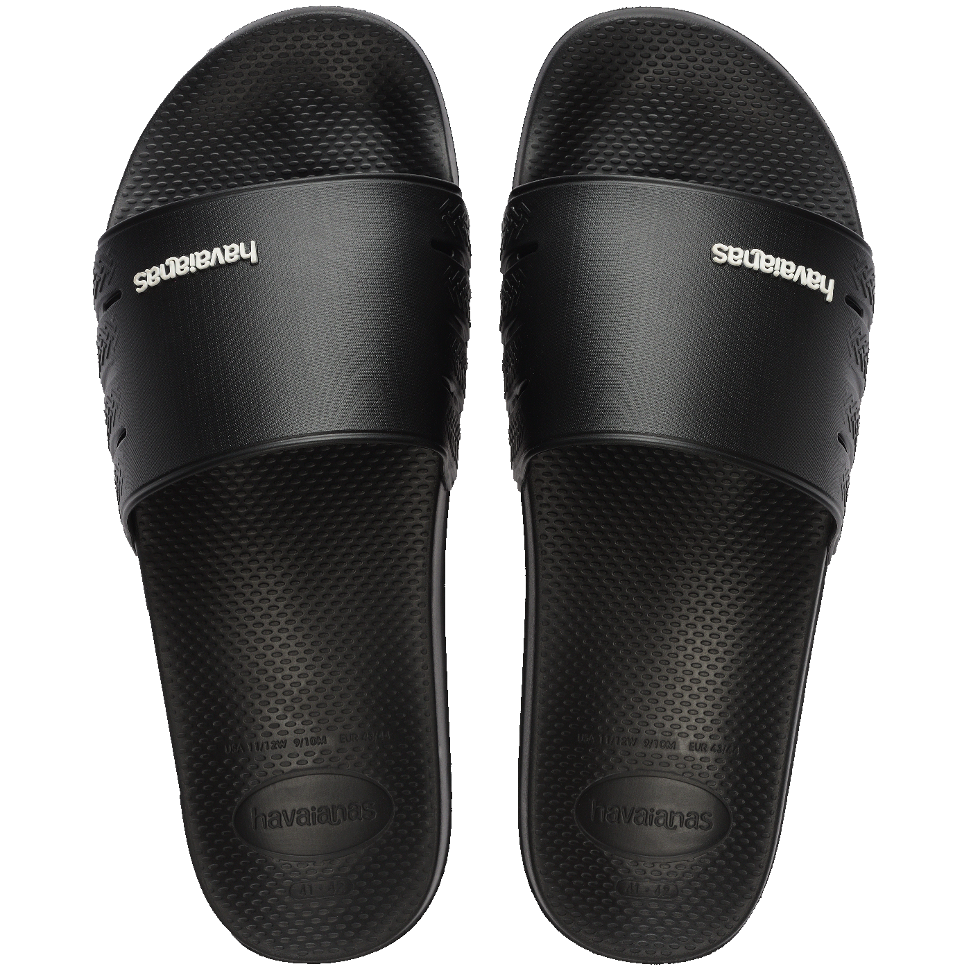 Slide Havaianas Zero Unissex Preto Leve Confortável Casual Verão