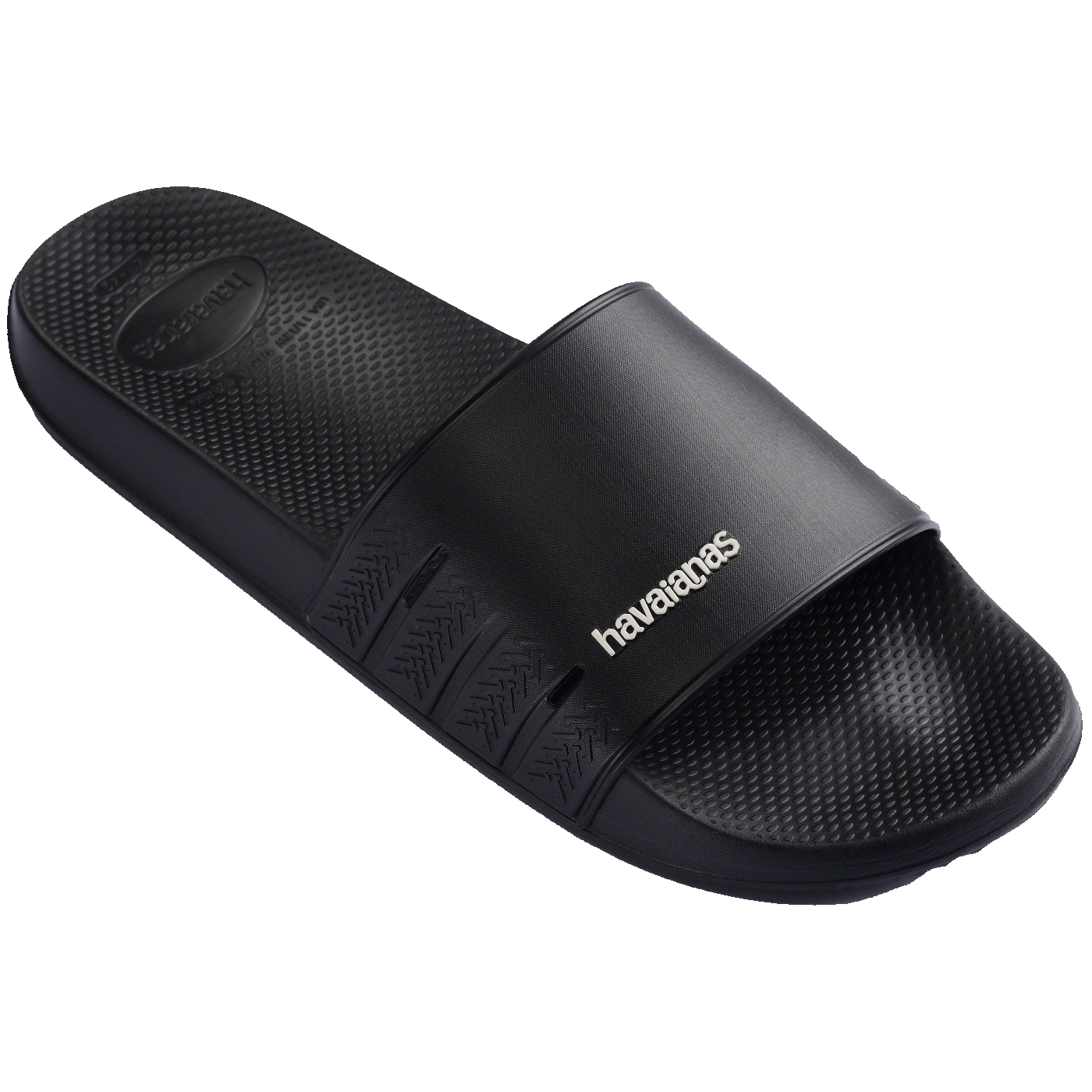 Slide Havaianas Zero Unissex Preto Leve Confortável Casual Verão