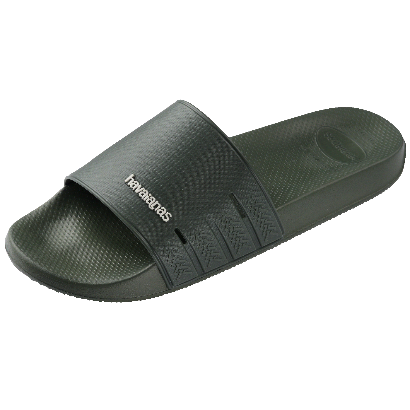 Chinelo Slide Havaianas Zero Unissex Verde Olive Conforto Leve Durável Verão