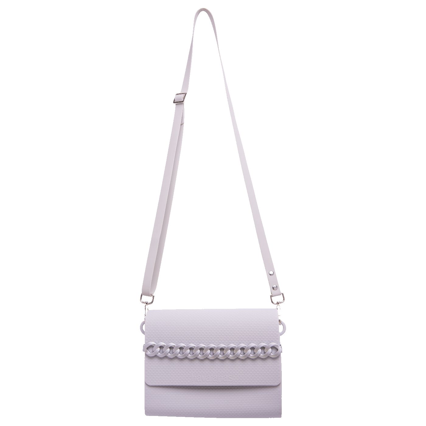 Bolsa Casual Havaianas Correntes Cromadas: Estilo Prático e Versátil para seus Essenciais